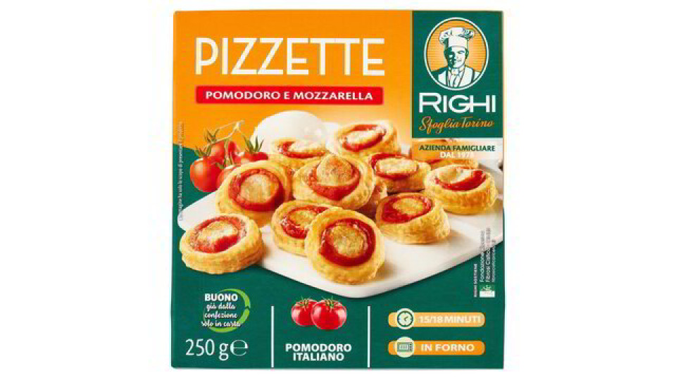 PIZZETTE POMODORO E MOZZARELLA
