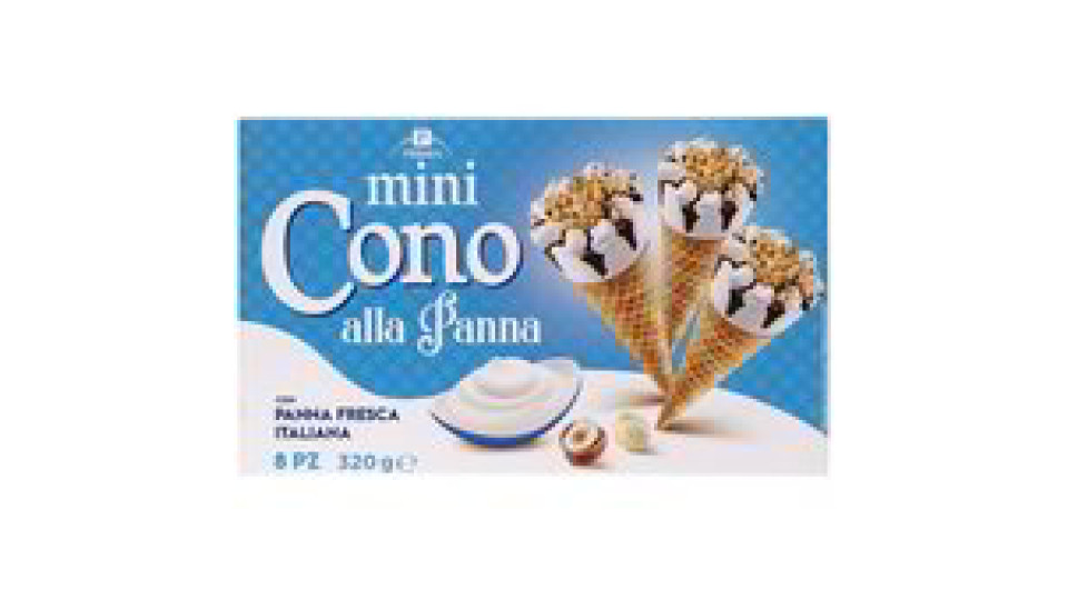 MINI CONO GELATO ALLA PANNA