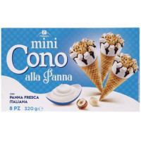 MINI CONO GELATO ALLA PANNA