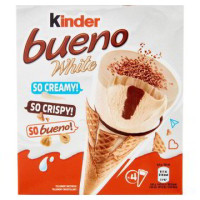 ICE CREAM WHITE CONO BUENO