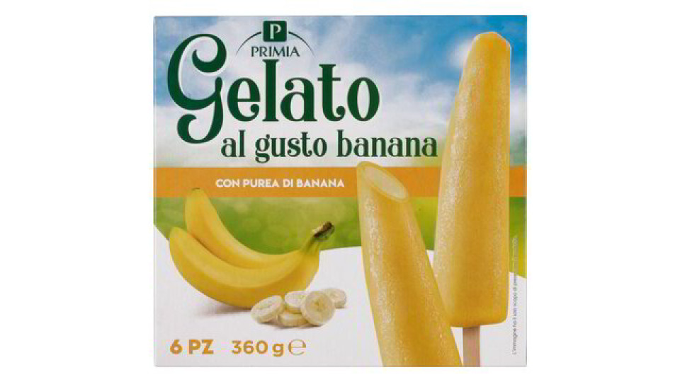 GELATO AL GUSTO BANANA