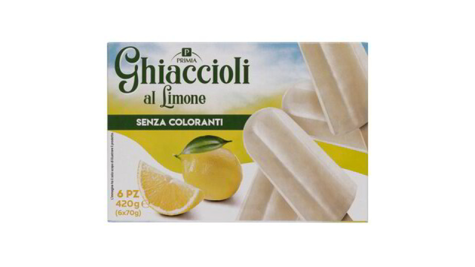 GHIACCIOLI AL LIMONE