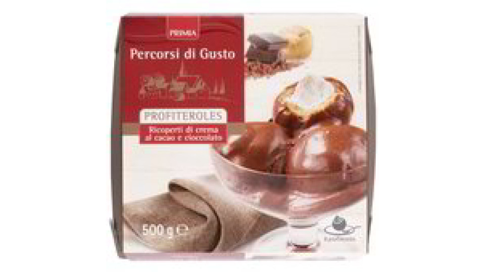 PROFITEROLES CACAO E CIOCCOLATO