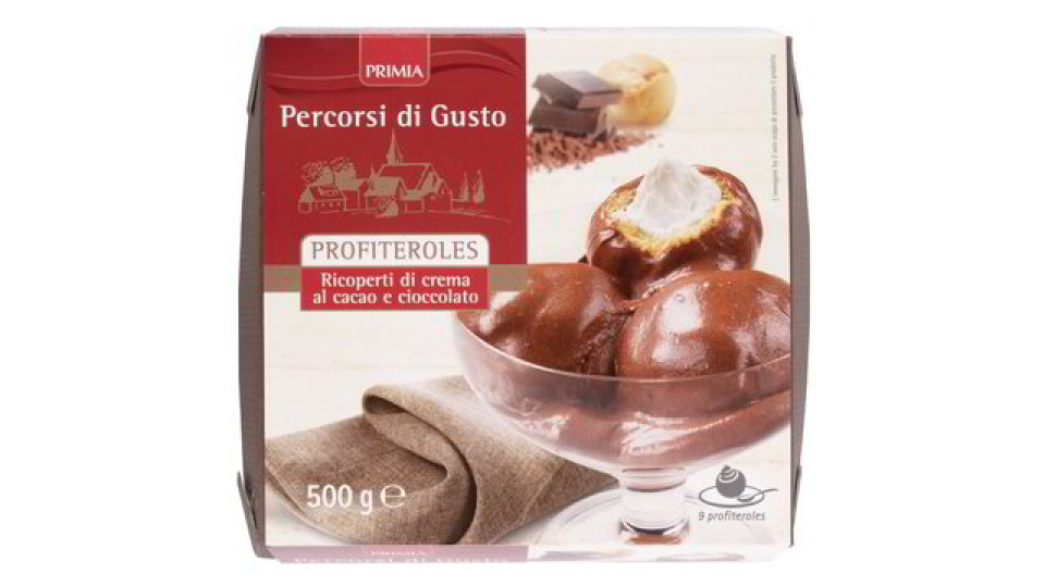 PROFITEROLES CACAO E CIOCCOLATO
