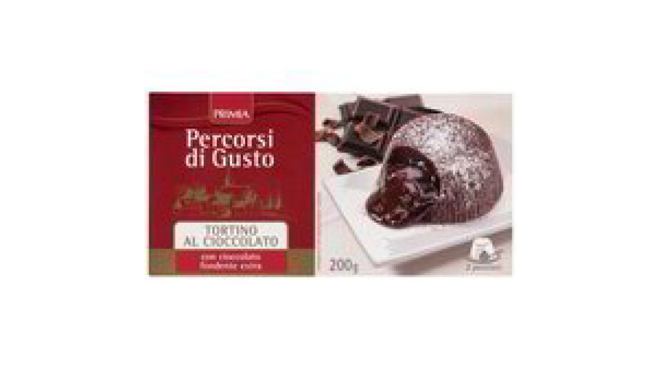 TORTINO AL CIOCCOLATO FONDENTE
