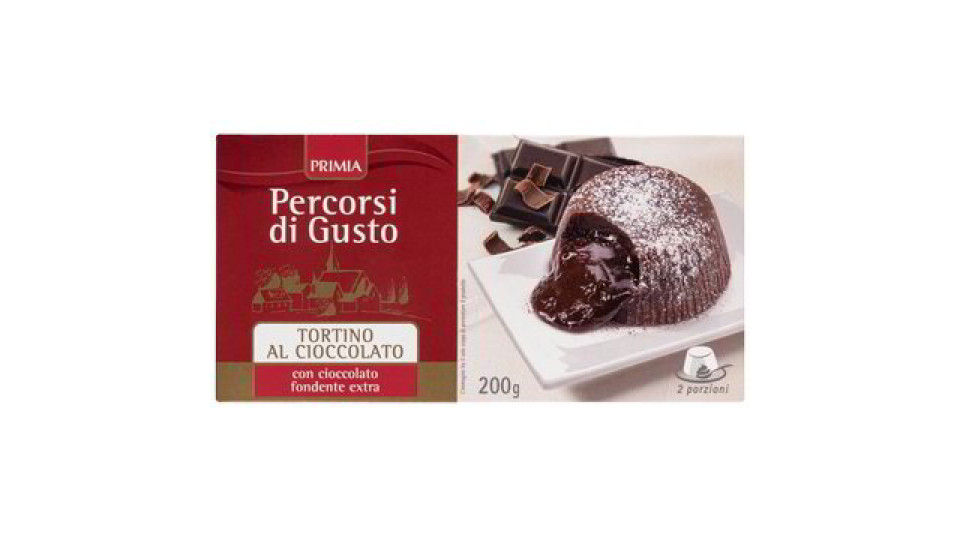 TORTINO AL CIOCCOLATO FONDENTE