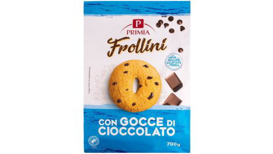 FROLLINI CON GOCCE DI CIOCCOLATO