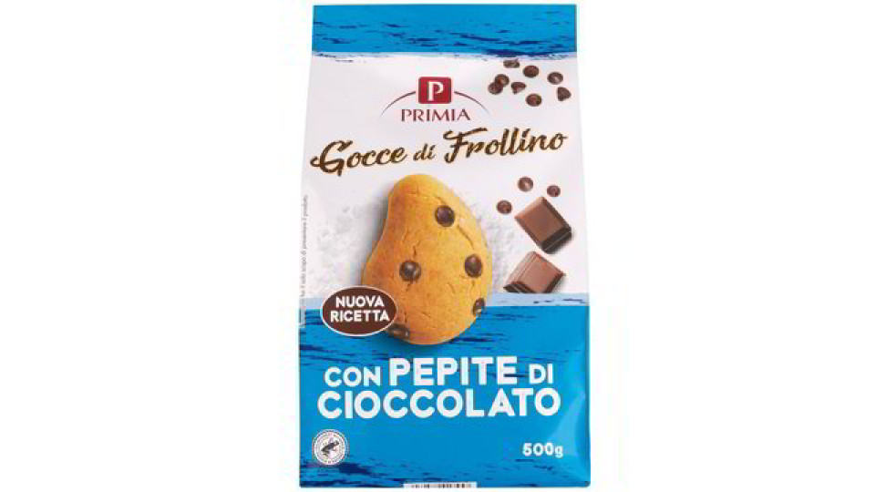 GOCCE DI FROLLINO CON PEPITE