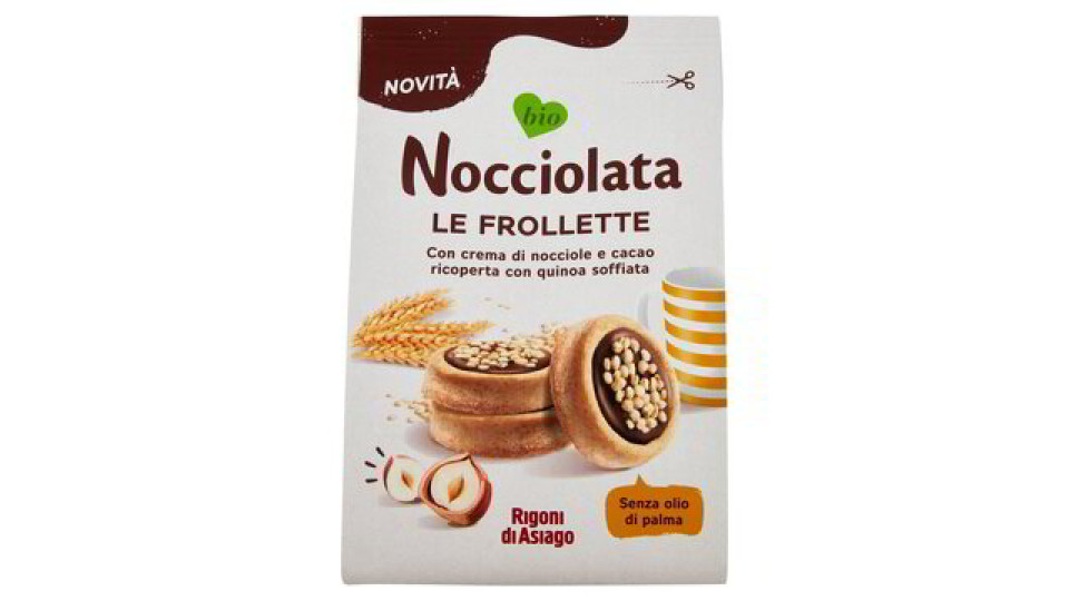 FROLLETTE CON CREMA DI NOCCIOLE
