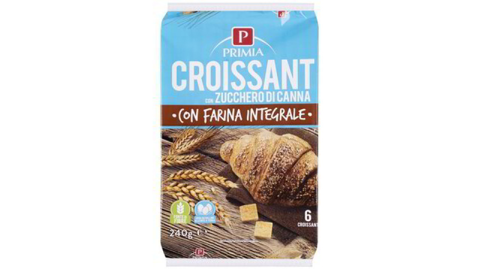 CROISSANT INTEGRALI CON ZUCCHERO