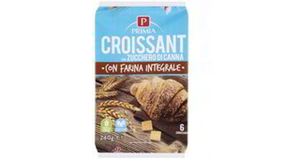 CROISSANT INTEGRALI CON ZUCCHERO