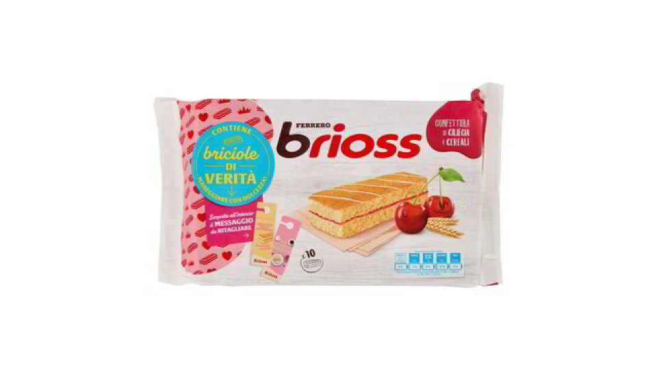 KINDER BRIOSS CILIEGIE E CEREALI