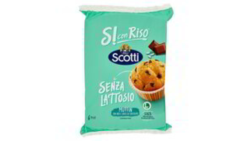 MUFFIN CON GOCCE CIOCCOLATO