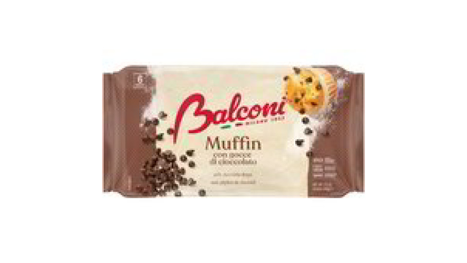 MUFFIN GOCCE CIOCCOLATO