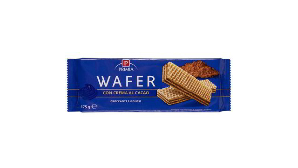 WAFER CON CREMA AL CACAO
