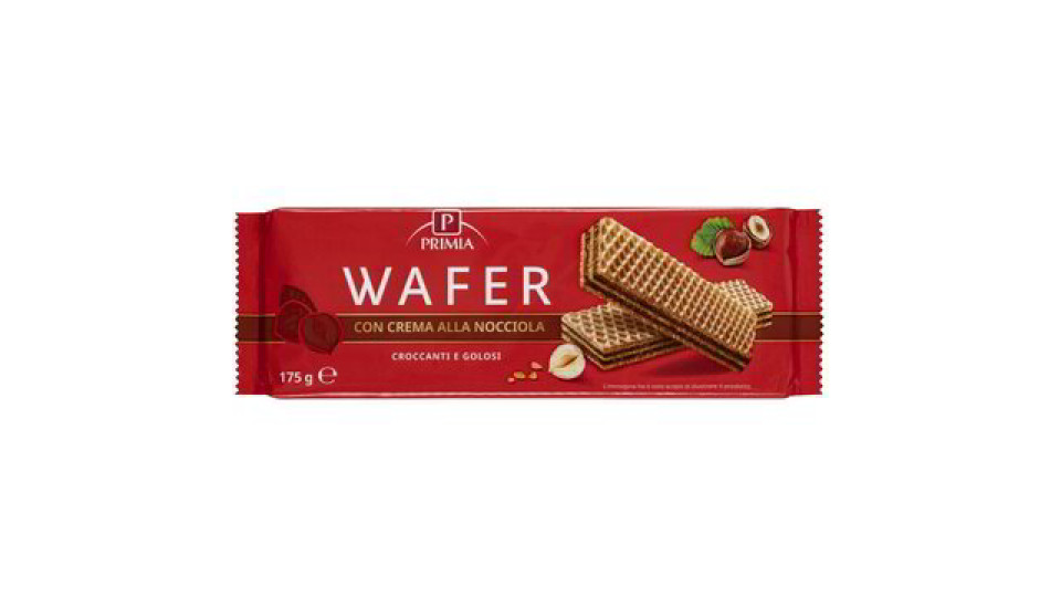 WAFER CON CREMA ALLA NOCCIOLA
