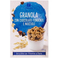 GRANOLA CON CIOCCOLATO FONDENTE