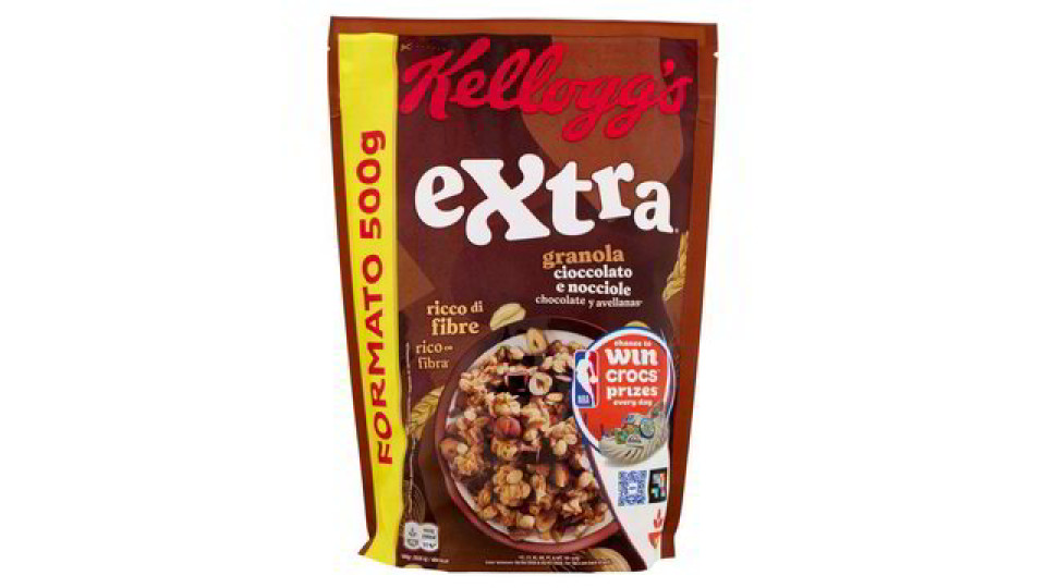 CEREALI AL CIOCCOLATO E NOCCIOLE