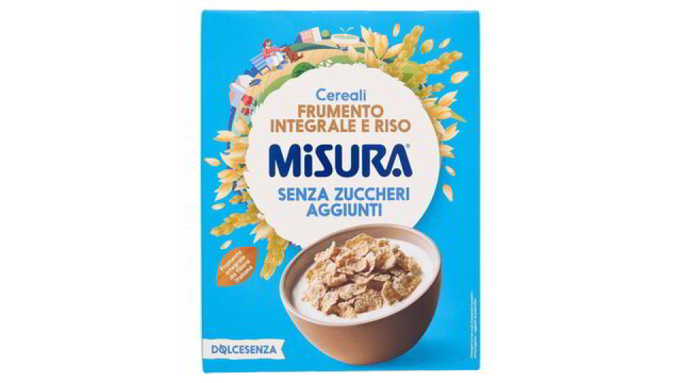 CEREALI FRUMENTO INTEGRALE E RISO