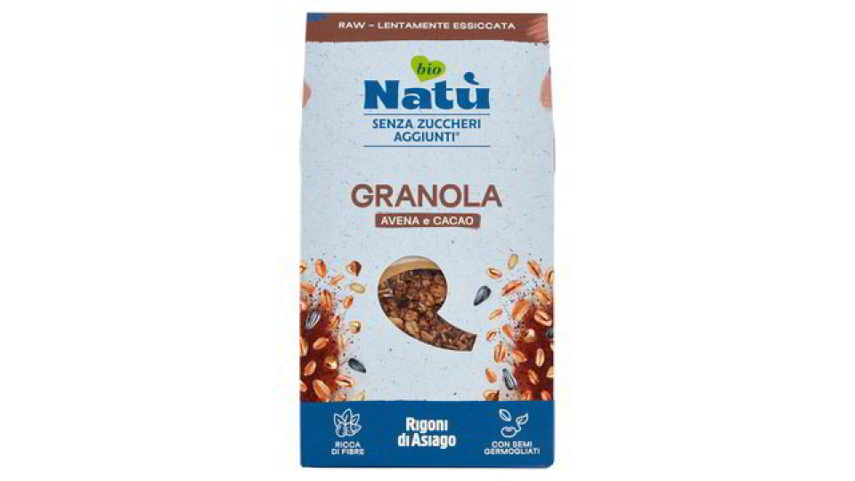 GRANOLA AVENA E CACAO