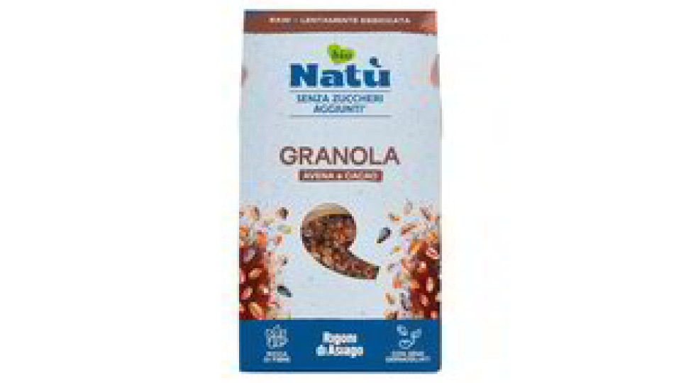 GRANOLA AVENA E CACAO