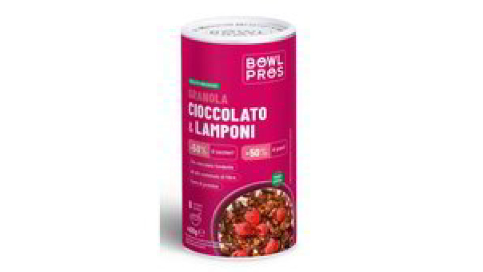 GRANOLA LAMPONI E CIOCCOLATO