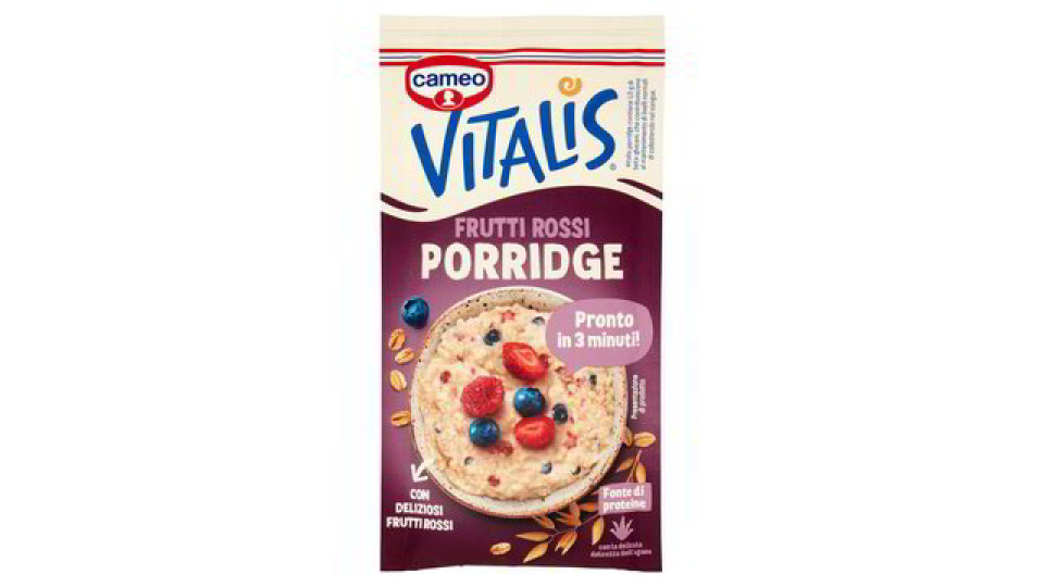 PORRIDGE FRUTTI ROSSI