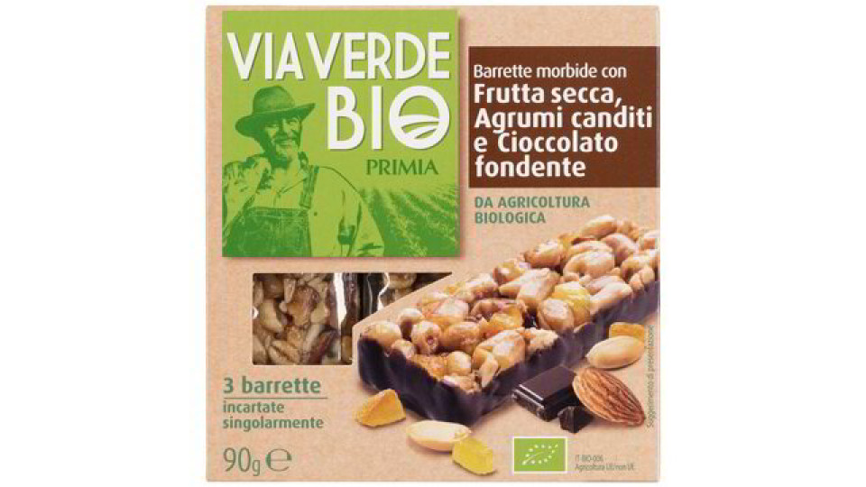 BARRETTE MORBIDE FRUTTA SECCA