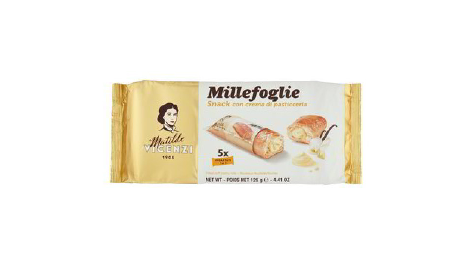 MILLEFOGLIE SNACK CREMA