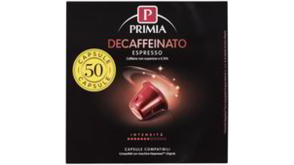 CAFFÈ ESPRESSO DECAFFEINATO CAPS