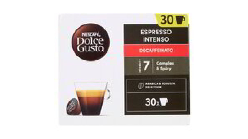 CAFFE' INTENSO DECAFFEINATO CAPS