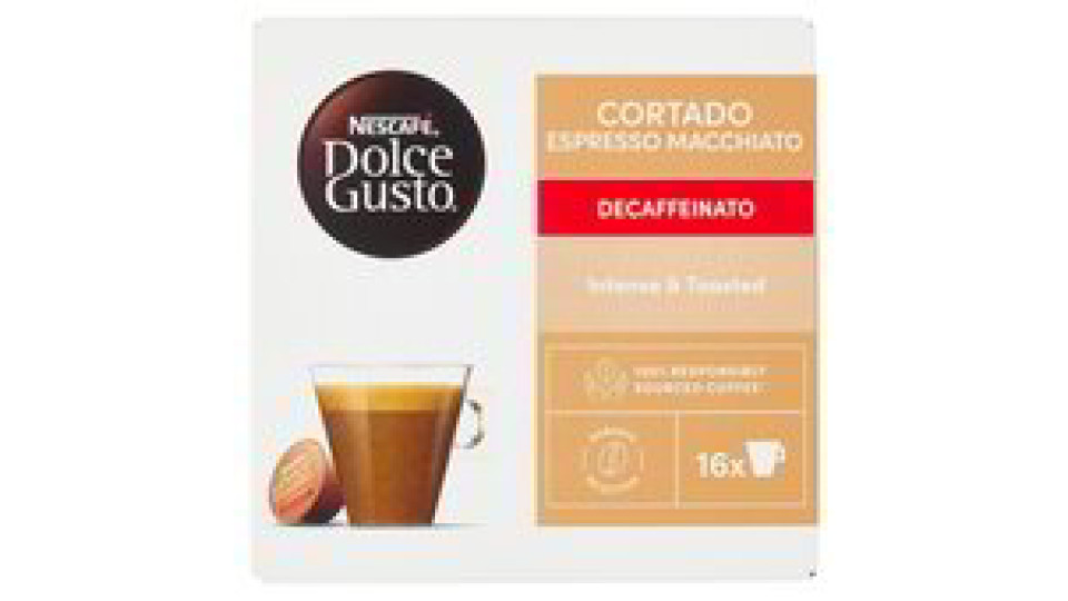 CORTADO ESPRESSO MACCHIATO DECAF