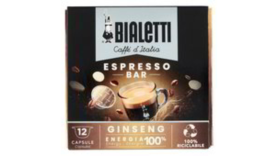 CAPSULE CAFFE' GINSENG