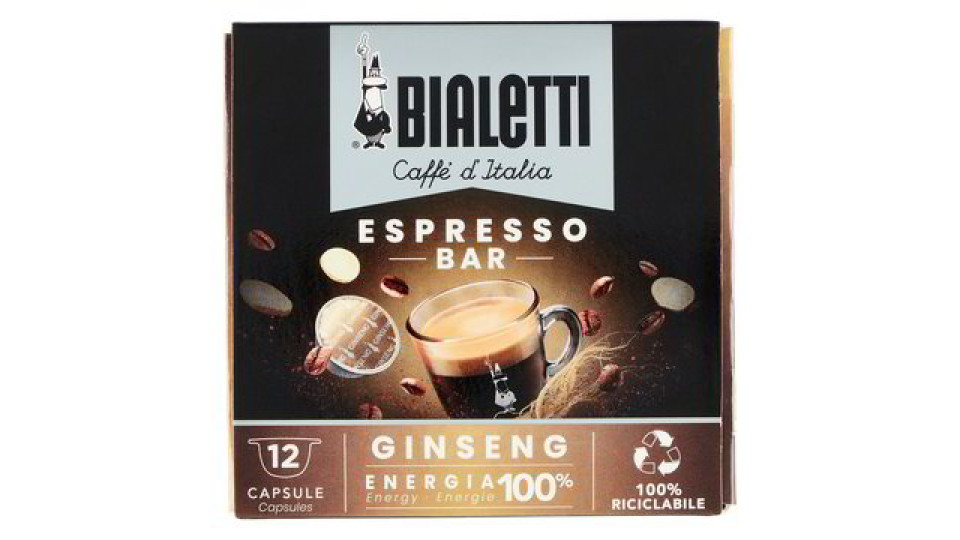 CAPSULE CAFFE' GINSENG