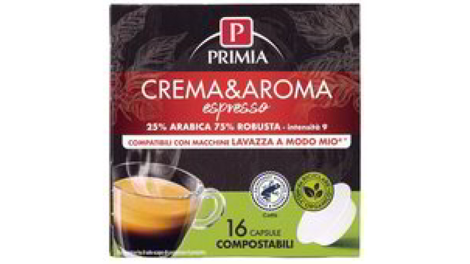 CAFFÈ ESPRESSO CREMA E AROMA CAPS