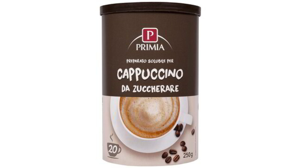 CAPPUCCINO SOLUBILE DA ZUCCHERARE