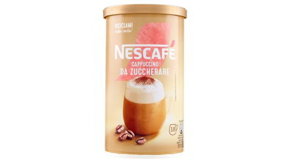 CAPPUCCINO SOLUBILE DA ZUCCHERARE