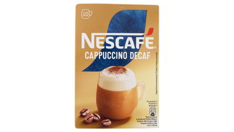 CAPPUCCINO SOLUBILE DECAF