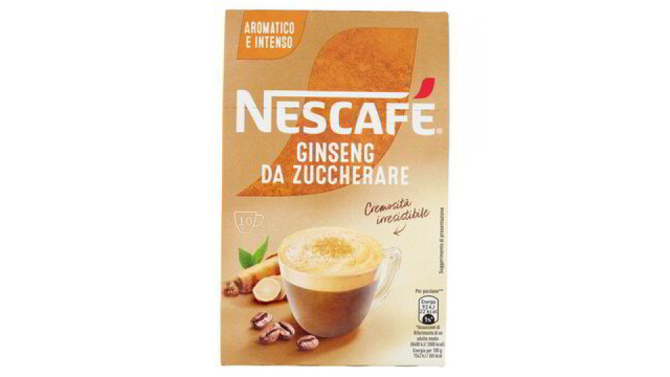 GINSENG SOLUBILE DA ZUCCHERARE