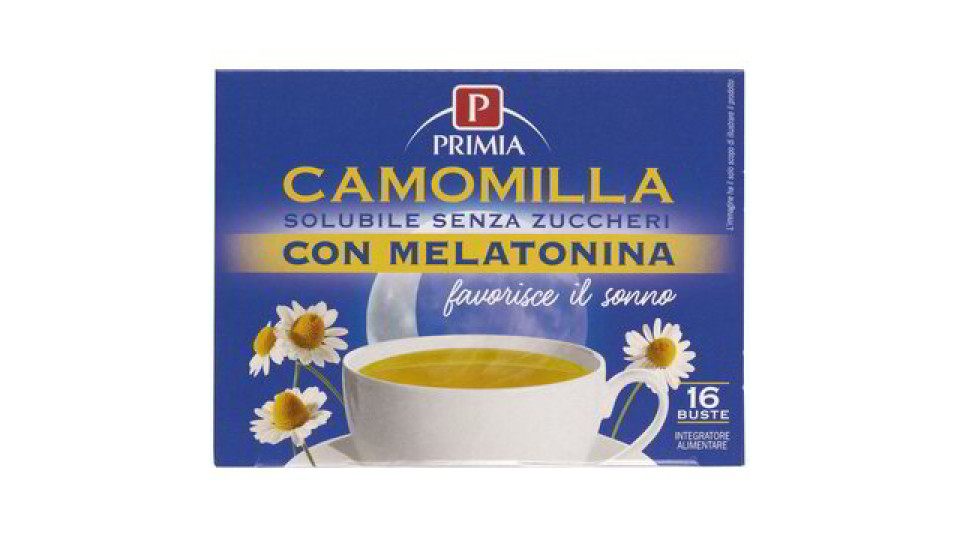 CAMOMILLA SOLUBILE CON MELATONINA