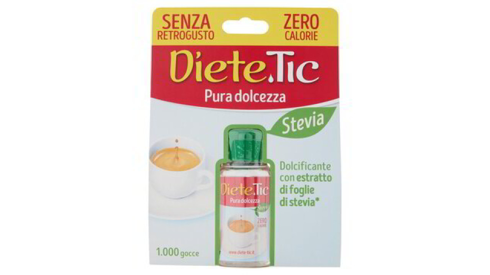 DOLCIFICANTE LIQUIDO STEVIA