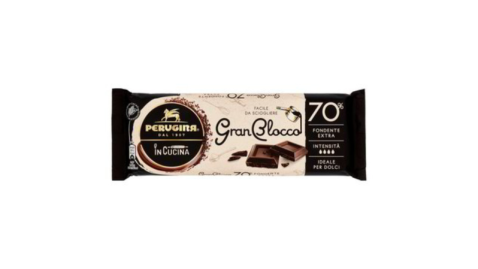 GRAN BLOCCO FONDENTE 70%