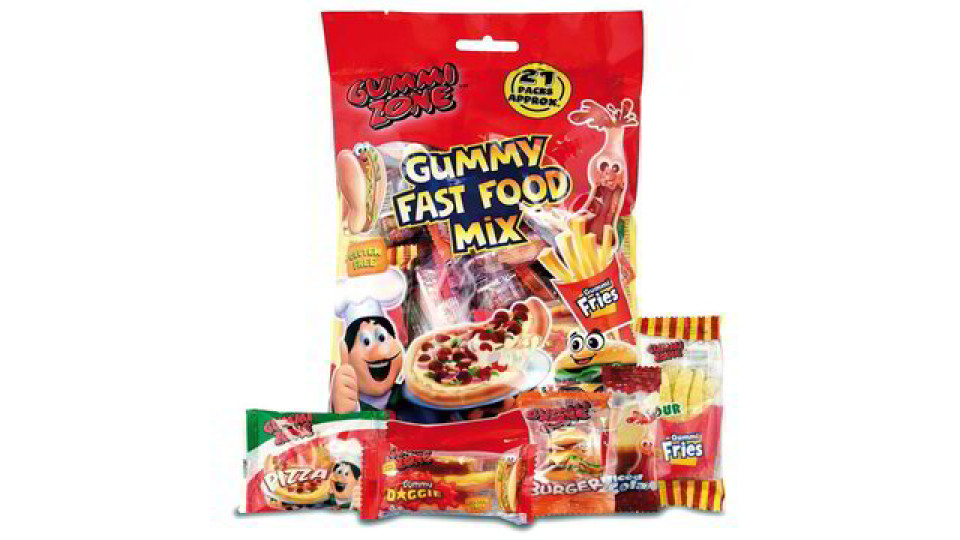 GUMMY FAST FOOD MIX