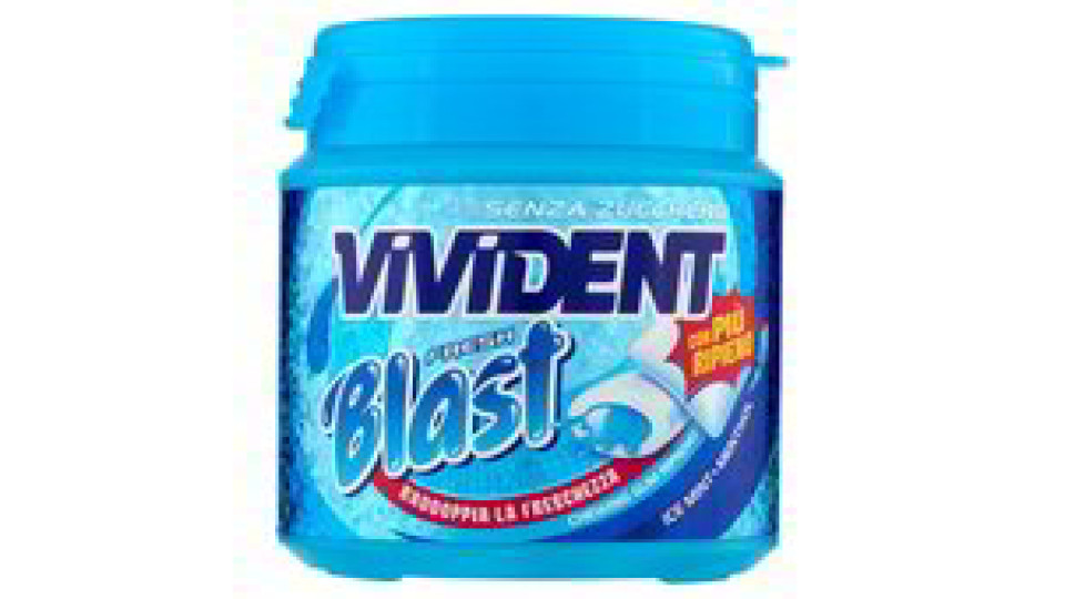 VIVIDENT BLAST BOTTLE ICE MINT