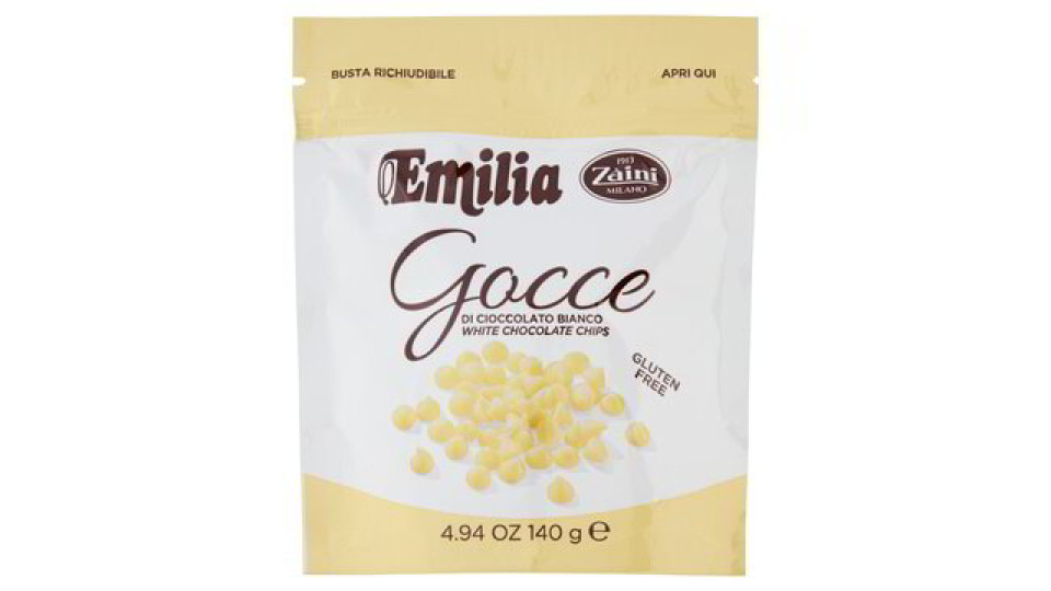 GOCCE CIOCCOLATO BIANCO