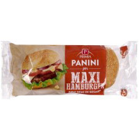 PANINI HAMBURGER CON SESAMO