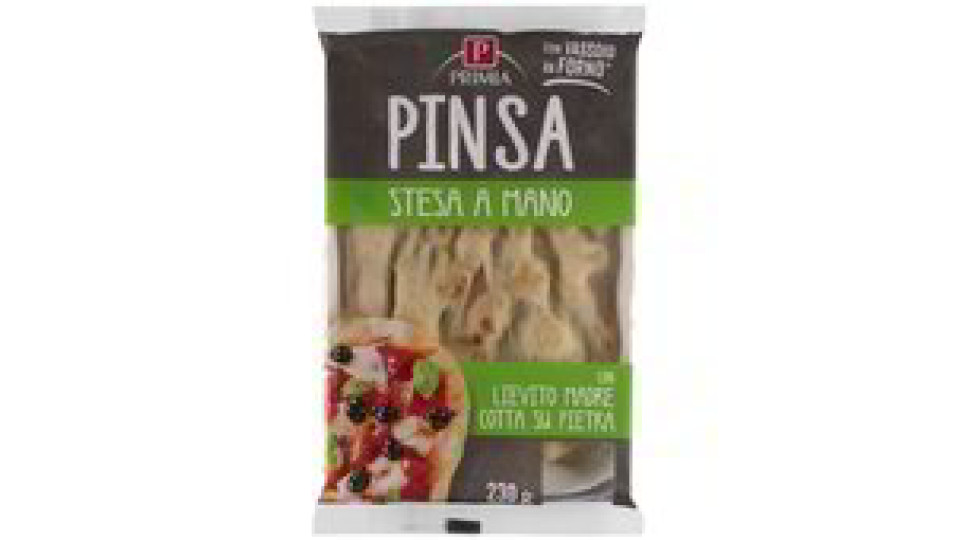 PINSA STESA A MANO