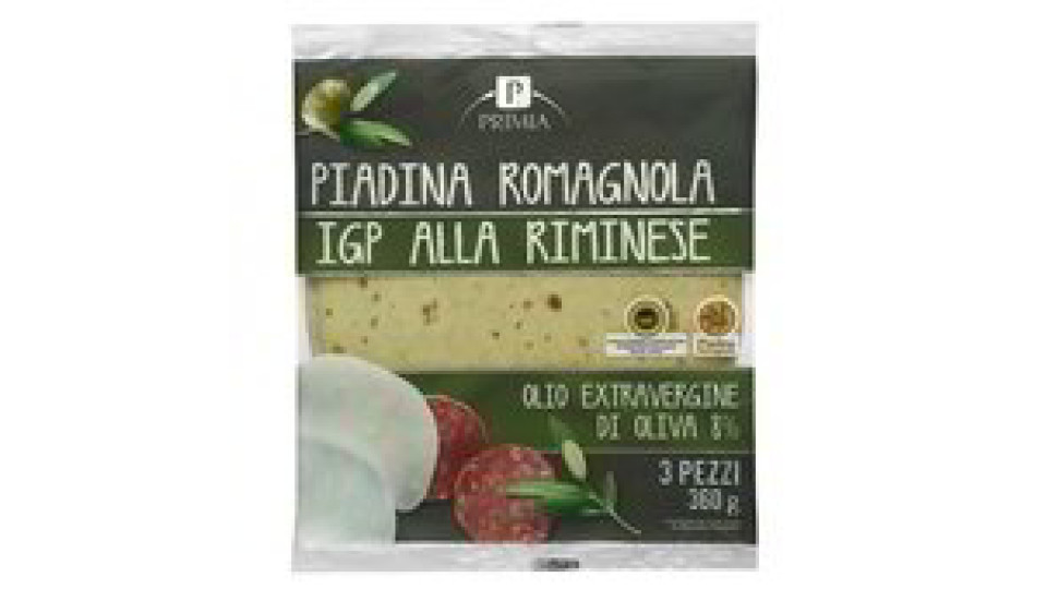 PIADINA ROMAGNOLA IGP OLIO