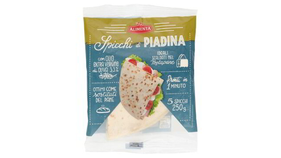 PIADINA SPICCHI OLIO EVO