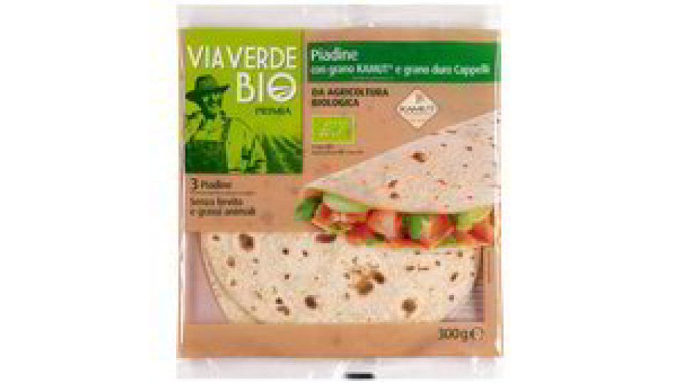 PIADINE CON GRANO KAMUT E GRANO